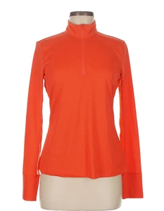 Camisa Tommy Bahama Active Wear naranja manga larga cuello alto talla S para mujer - Imagen 1 de 4
