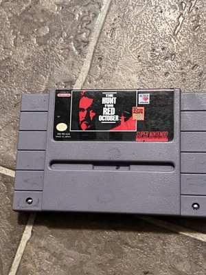 Hunt for Red October (Super Nintendo SNES, 1993) CART ONLY - Image 1 of 3