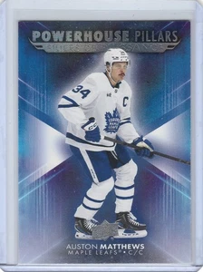 2025-26 Tim Hortons Powerhouse Pillars #CP-3 Auston Matthews Insert Card Toronto - Picture 1 of 2
