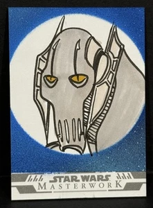 2024 Topps Masterwork Star Wars General Grievous 1/1 Sketch By Eric Medina - Picture 1 of 4