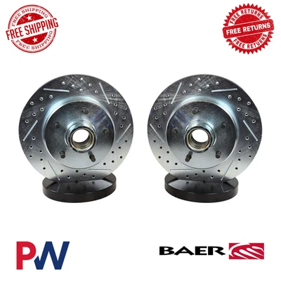 Baer Claw Rotors Front For Chevy Impala SS, Buick RoadMaster, Cadillac Brougham - Image 1 of 4