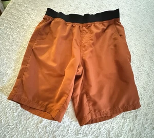 Prana Shorts Men's Medium Quick Dry UPF 50 Elastic Waist Hiking Performance - Picture 1 of 11
