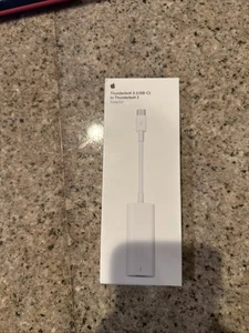 Apple MMEL2AM/A Thunderbolt 3 USB-C auf Thunderbolt 2 Adapter Original A1790 OEM - Bild 1 von 2