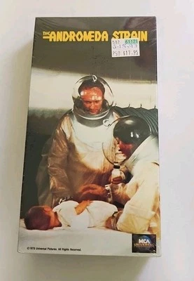 The Andromeda Strain VHS SEALED Watermarks MCA Arthur Hill David Wayne VTG  - Image 1 of 4