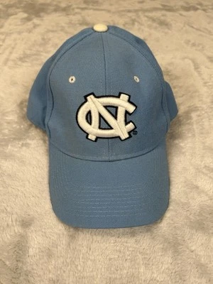 North Carolina Fitted Hat Blue Size 7 Embroidered Authentic Zephyr The Hat - Image 1 of 4