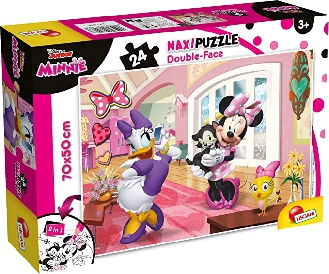 DISNEY MINNIE PUZZLE DF MAXI FLOOR 24 PEZZI - Immagine 1 di 1