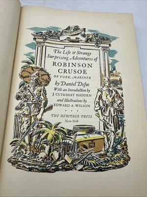 The Life And Strange Surprising Adv. Of Robinson Crusoe-Special Contents -1930 1 - Image 1 of 4
