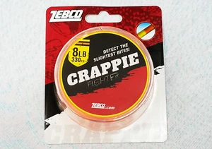 LÍNEA LOCALIZADORA DE PROFUNDIDAD ZEBCO/QUANTUM CRAPPIE, 8 LB ALTA VISIBILIDAD - Imagen 1 de 3