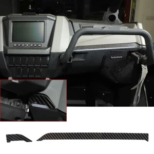 Carbon Fiber Center Console Panel Trim For Polaris RZR PRO XP Uitimate 2021-2023 - Picture 1 of 10