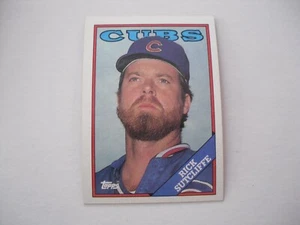 Rick Sutcliffe 1988 Topps #740 Chicago Cubs - Picture 1 of 2