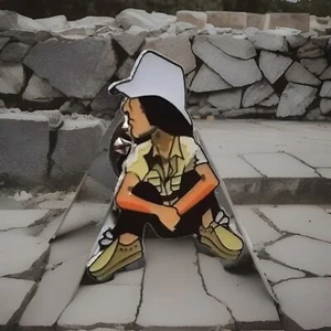 New The Verve Richard Ashcroft 25mm Metal Pin Badge, A Guy Called Minty, Indie. - Picture 1 of 3