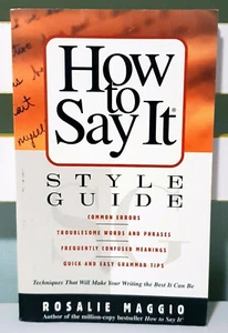 How to Say It Style Guide: Techniques That Will Make Your Writing the Best! - Picture 1 of 3