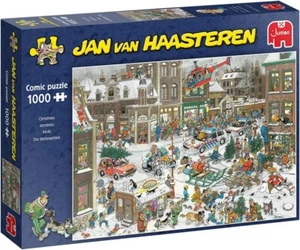 NEW Jumbo Jigsaw Puzzle 1000 Pieces 13007 Jan van Haasteren Christmas - Picture 1 of 3