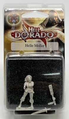 Hell Dorado: Mercenaries - Helle Moller НОВЫЙ В КОРОБКЕ МЕТАЛЛИЧЕСКИЙ МИНИАТЮРНЫЙ ШИФР STUDIOS - Изображение 1 из 2