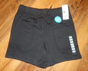 *SIZE 6 CARTERS BRAND BLACK ATHLETIC SHORTS--ABOVE KNEE--NEW WITH TAGS 11-24-5 - Picture 1 of 4