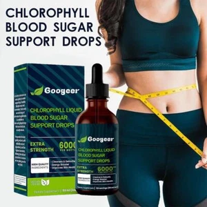 Naturals Liquid Chlorophyll Drops Blood Sugar Support Liquid - 59ml --- Hot Sale - Picture 1 of 10