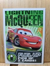 Disney Pixar CARS 2🏆Topps LIGHTNING McQUEEN Trading Card🏆FREE POST