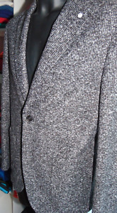 L. B. M. Luigi Bianchi Tailoring Wool Jacket Size 52 599,00 Cartell. LBM-01