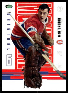 2003-04 Parkhurst Original Six Montreal Rogie Vachon #50