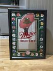 Vintage Mirror Miller HIGH LIFE Sign NFL  28 Teams Beer 20x15 in excellent shape