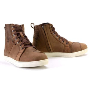 Milwaukee Leather MBM9113 Men's Brown Motorcycle Reinforced Casual Riding Shoes - Picture 1 of 17