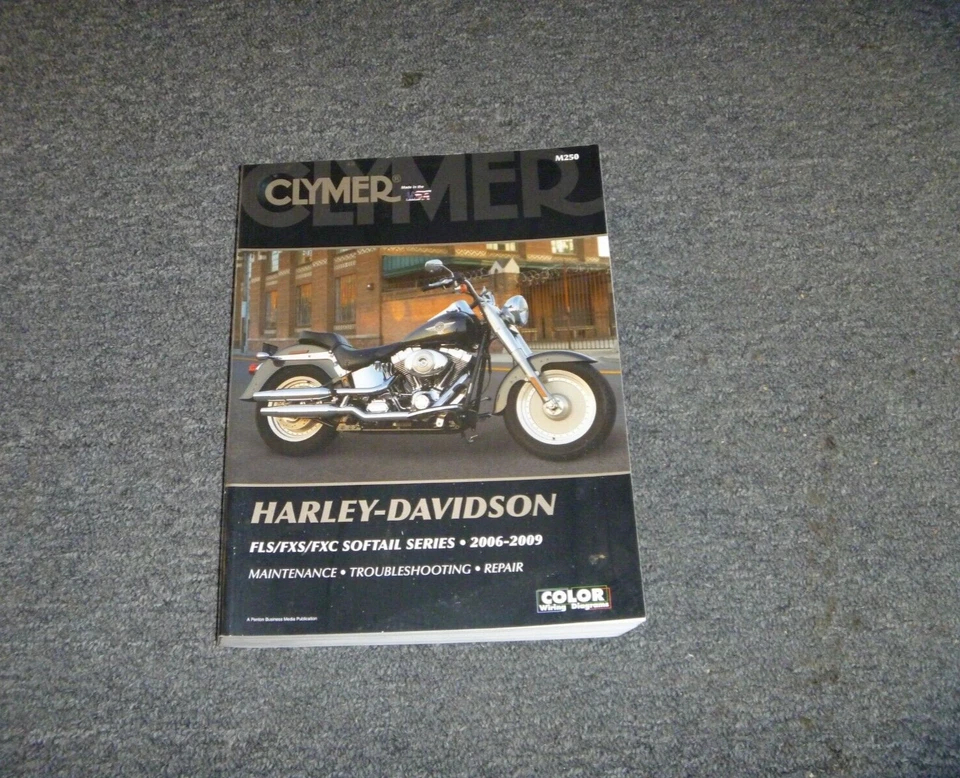Harley-Davidson Softail Fatboy Shop 2006 2007 Clymer manual de reparación M250 Foto 1 de 1