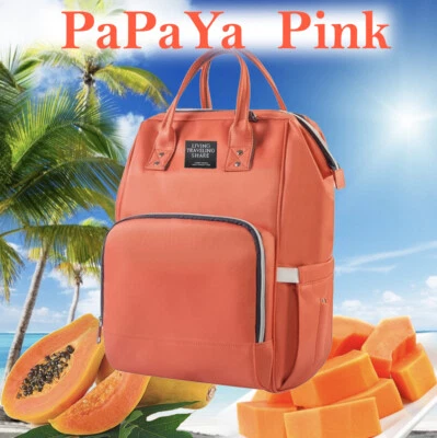 Living Traveling Share Baby Diaper Bag Multi-Function Travel Waterproof Backpack - Image 1 of 4