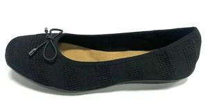 Soft Style Women's Heartbreaker Flat Black Size 9M - Picture 1 of 6
