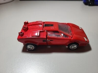 VINTAGE TRANSFORMERS TAKARA COUNTACH Red Die-cast & Plastic Car - Image 1 of 4