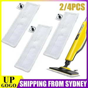 2/4x Steam Cleaner Pads For KARCHER SC2 SC3 SC4 SC5 Mop Cleaning Cloth Floor AUS - Picture 1 of 8