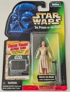 Star Wars POTF Freeze Frame Princess Leia Organa Ewok Celebration NEW - Picture 1 of 2
