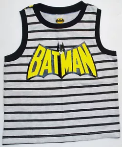 Marvel Batman Boys Tank Tops T-Shirts Size 6 or 7 NWT - Picture 1 of 2