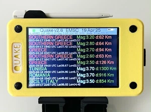 ***EARLY BIRD*** EarthQuakes monitor Terremoti Desktop Version Worldwide (EMSC) - Afbeelding 1 van 6
