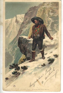 1. WK  AK Ansichtskarte Patriotika Andreas Hofer Tirol Südtirol 1901 gelaufen - Bild 1 von 1