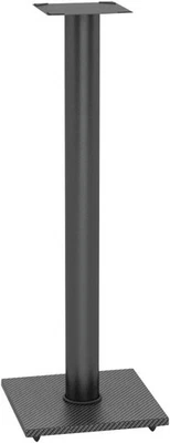 Atlantic Bookshelf Speaker Stands - Steel Construction, Pedestal Style Black  - Image 1 of 4