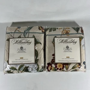 2 Williamsburg Crown Craft King maßgeschneiderte Kissenbezüge, Gartenbilder Magnolie 20 x 36 Zoll - Bild 1 von 16