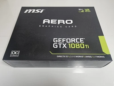 MSI Aero GeForce GTX 1080 Ti 11GB GDDR5X Graphics Card - Image 1 of 4
