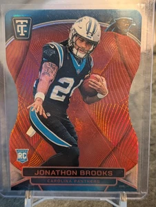 Jonathon Brooks 2024 Panini totalmente certificado radiocontrol troquelado/175 Carolina Panthers - Imagen 1 de 2