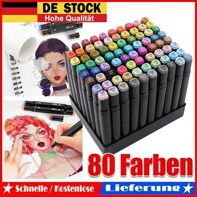 80 Far Graffiti Stift Fettige Mark Far Marker Set für Sketch Marker Stifte op - Bild 1 von 4