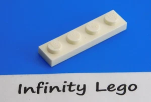 30 LEGO White Plate 1 x 4 (3710) - (30 Pieces) - Picture 1 of 1