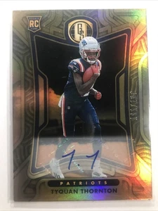 Tyquan Thornton 2022 Gold Standard #169 ROOKIE RC AUTO PATRIOTS AUTOGRAPH/199 - Picture 1 of 2