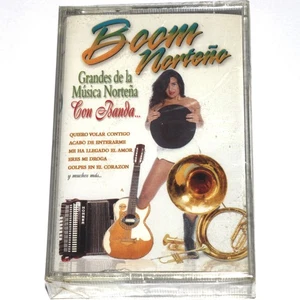 Boom Norteño Grandes de la Musica Norteña con Banda Cassette Tape 1998 SEALED - Picture 1 of 4