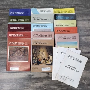 Montana Western History Magazines Lot of 15 (1970–74) W Several Indexes 4 Years - Picture 1 of 23