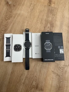 Samsung - Galaxy Watch Ultra Titanium Smartwatch 47mm LTE - Titanium Silver - Photo 1 sur 2