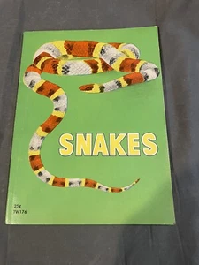 Vintage 1963 4th Print - Snakes - Scholastic Softcover Book - Bild 1 von 4