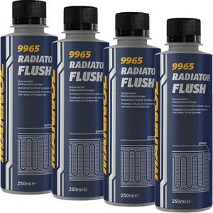 4x 250mL PULITORE FRIGORIFERO MANNOL PULITORE SISTEMA FRIGORIFERO RADIATORE FLUSH ADDITIVO REFRIGERATORE - Foto 1 di 2
