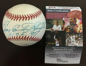 Enos Country Slaughter HOF 85 Inscrip plus Snider, Kell Auto Ball -JSA - CM 326 - Picture 1 of 5