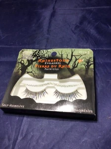 FANTASY MAKERS ~ Wet n Wild ~ 11163 RHINESTONE ~ False EYELASHES ~ Halloween - Picture 1 of 2