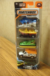 Paquete de 5 vehículos diecast MATCHBOX Sea Rescue Asst. BFN06 - Imagen 1 de 1
