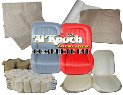 Chevrolet Corvette 1960 kit completo de instalación de asientos Al Knoch hecho en EE. UU. C1 Foto 1 de 4